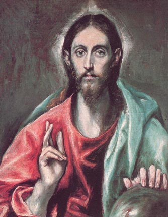 Эль Греко. Христос Спаситель