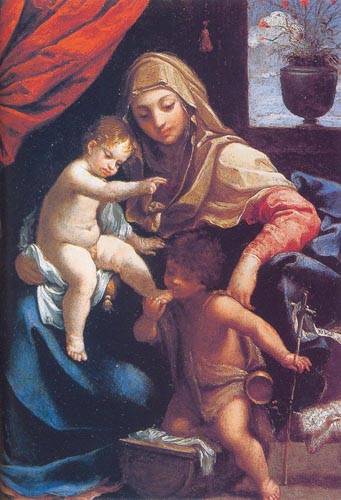 Мадонна с Младенцем и святым Иоанном